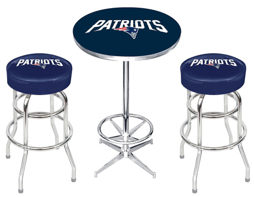 New England Patriots Heavy Duty 3 Pc Bar Set Cb Furniture