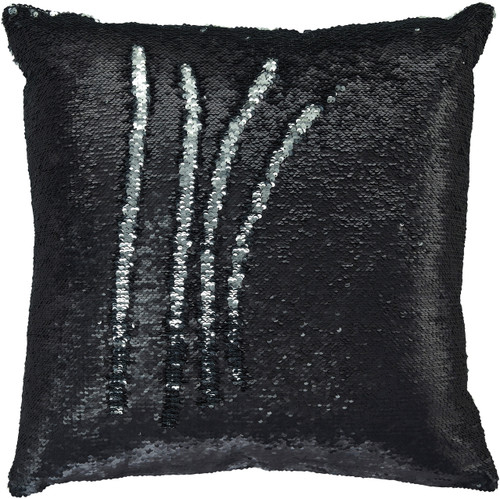 Letizia Black & Silver Pillow