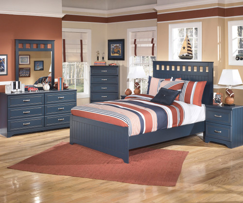 Elli Blue Bedroom Set