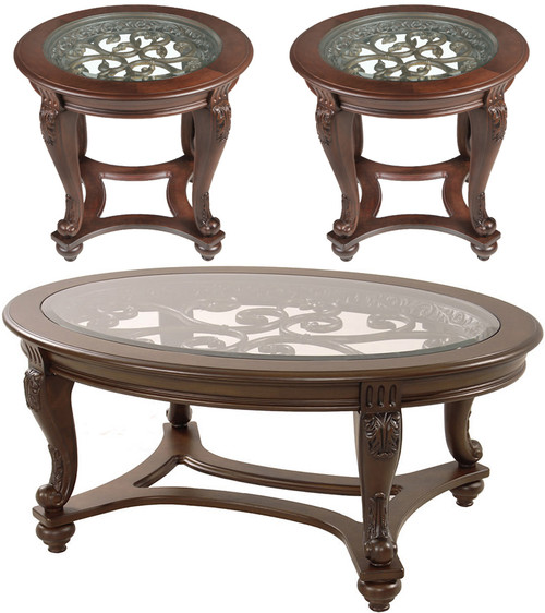 BOURGES Round 3 Piece Table Set