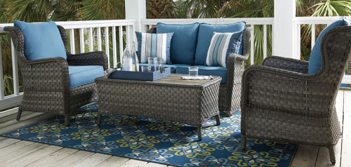 Masie 4Pc Outdoor Patio Sofa Set