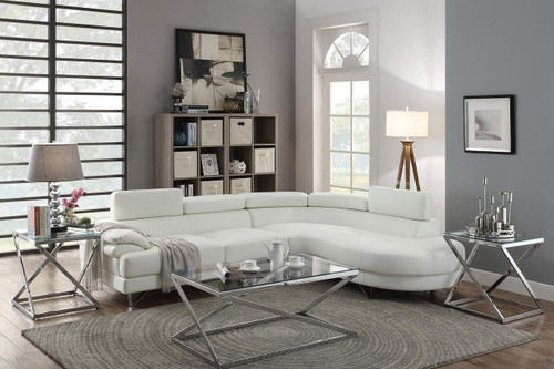 Isidro White Sectional