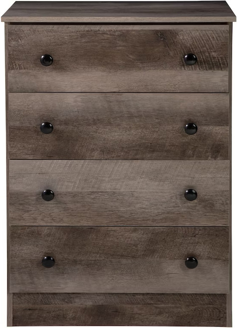 COEPTO Gray 27" Wide 4 Drawer Chest