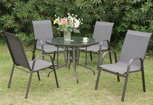 Erilia 5 Piece Patio Set