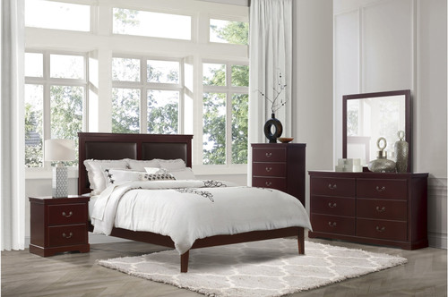 MELVIN Cherry Bedroom Set