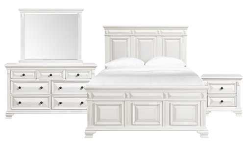 CONROE White Bedroom Set