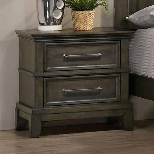 Houston - Nightstand - Gray