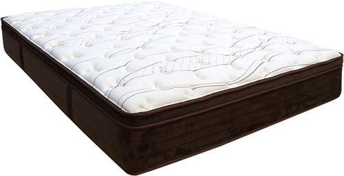 CRYSTAL+ Organic 14 Inch Hybrid Plush Mattress