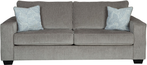 STELLAR Nickel Gray 95" Wide Sofa