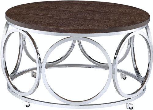 Rada Coffee Table with Caster Wheels