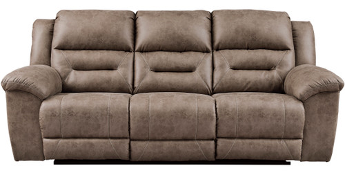 PERSES Oak 93" Wide Reclining Sofa