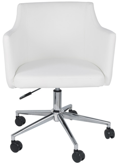 JANE White 24" Wide Desk Chair