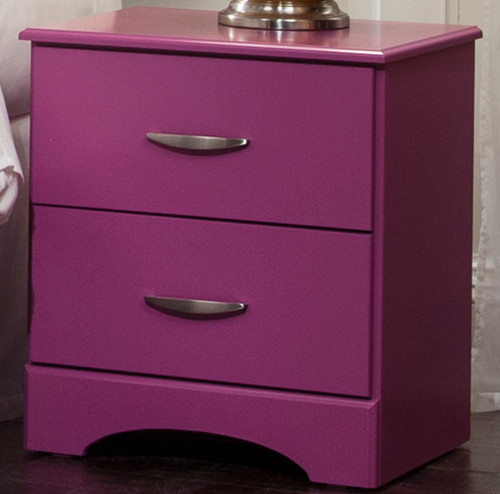 LEONE Purple Night Stand