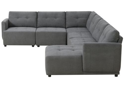 LAURENT Gray 6-PC Sectional