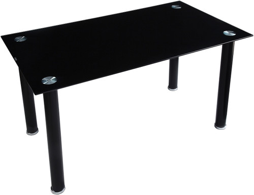 ANIKK Black 55" Wide Dining Table