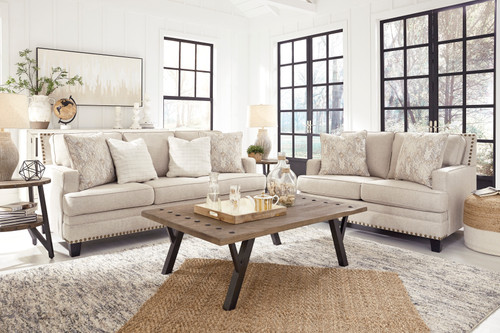 ANNEKE Linen Sofa & Loveseat