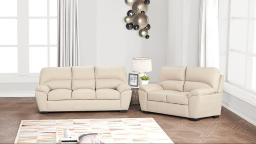 Keiko Taupe Sofa & Loveseat