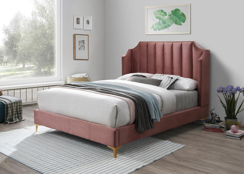 Dior - King Bed - Pink