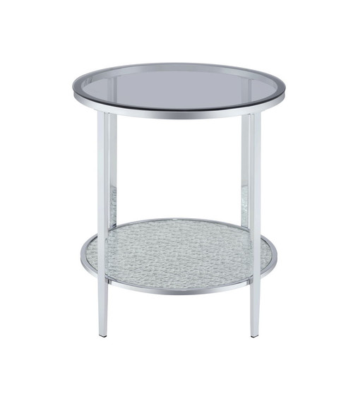 Frostine - Side Table - Silver