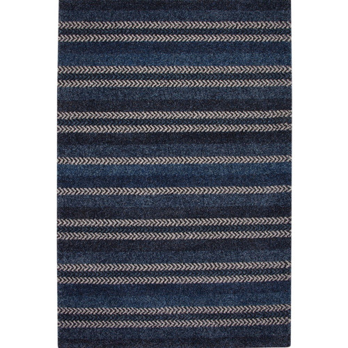 Gresford - Striped Area Rug - Blue