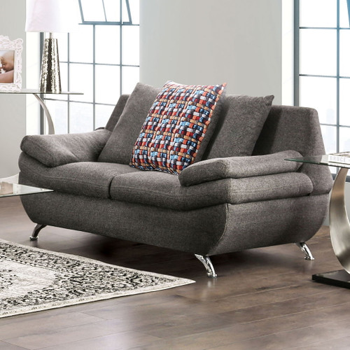 Sarnen - Loveseat - Dark Gray