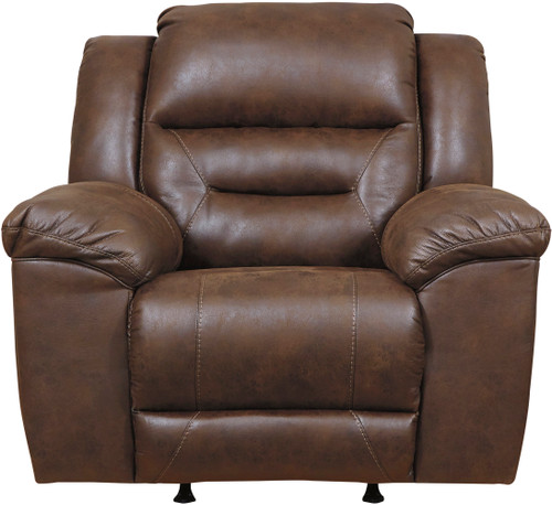 PERSES Coffee 43" Wide Rocker Recliner