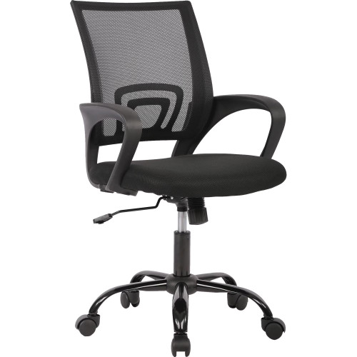 GEROME Black 22" Wide Office Chair