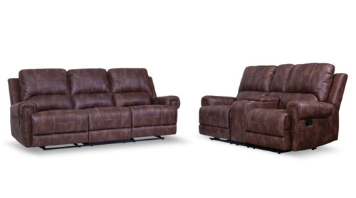 TAYLOR Reclining Sofa and Loveseat 