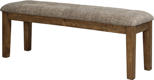 NELA Light Brown 50" Wide Dining Bench