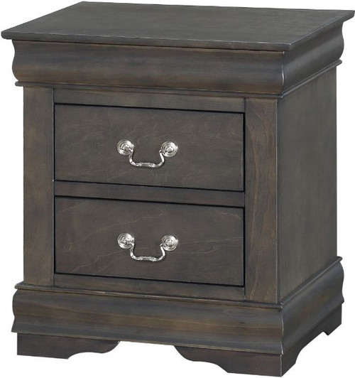 NIMES Dark Gray 22" Wide Night Stand