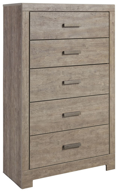 Culverbach - Five Drawer Chest - Gray