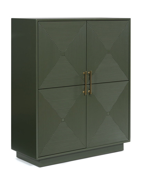 Geirwood - Accent Cabinet - Dark Green