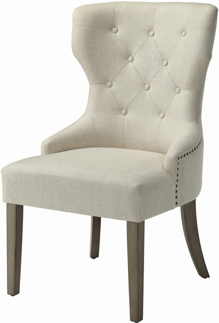 FRAZIER Beige 24" Wide Dining Chair