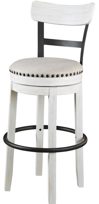 LAKESHORE White 20" Wide Barstool