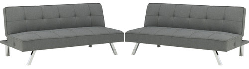 BOWEN Gray Convertible Livingroom Set