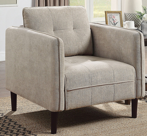 HADLY Light Gray Arm Chair