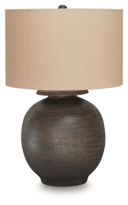 Carlenbury - Metal Table Lamp - Antique Brown