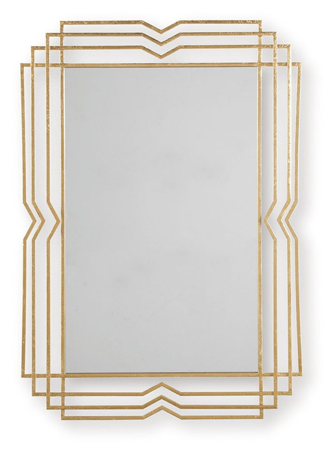 Claybrook - Accent Mirror - Gold Finish