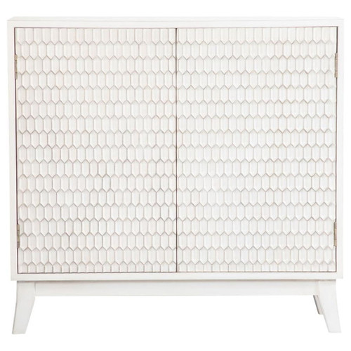 Gambon - Rectangular 2-Door Accent Cabinet - White