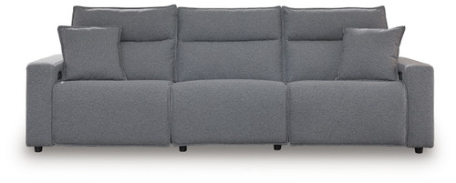 Modmax II - Reclining Sectional - Salt And Pepper