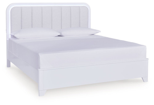 Jarlee - Upholstered Panel Bed