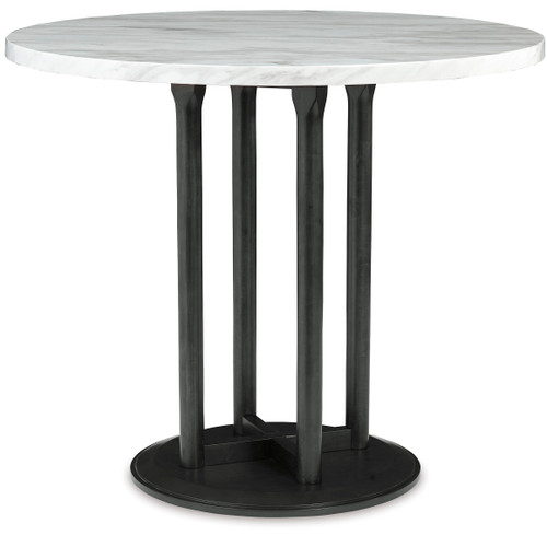 CAZIO Black 42" Wide Counter Height Table