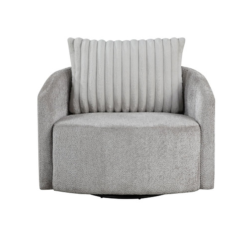 Francine - Swivel Chair - Gray