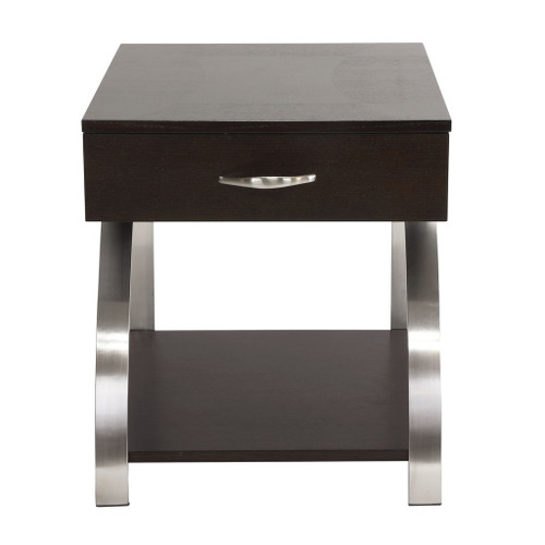 Tioga - End Table - Brown