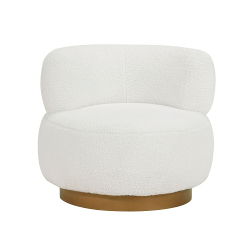 Novella - Swivel Chair - White