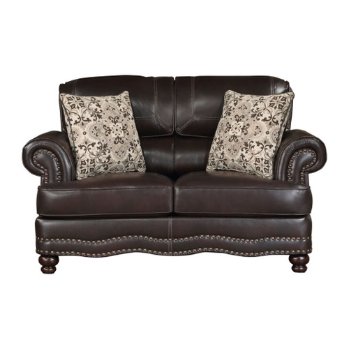 Milford - Loveseat - Brown