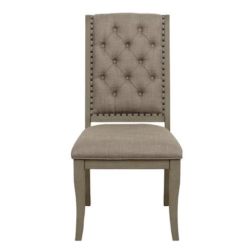 Vermillion - Side Chair (Set of 2) - Taupe