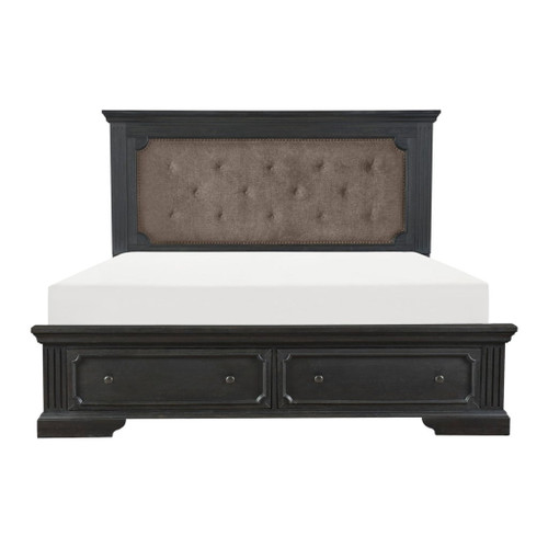 Bolingbrook - Platform Bed With Storage Footboard