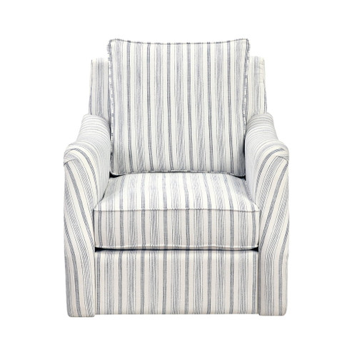 Bowden - Swivel Chair - Pearl Silver