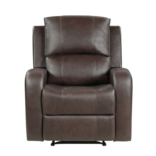 Austin - Reclining Chair - Dark Brown